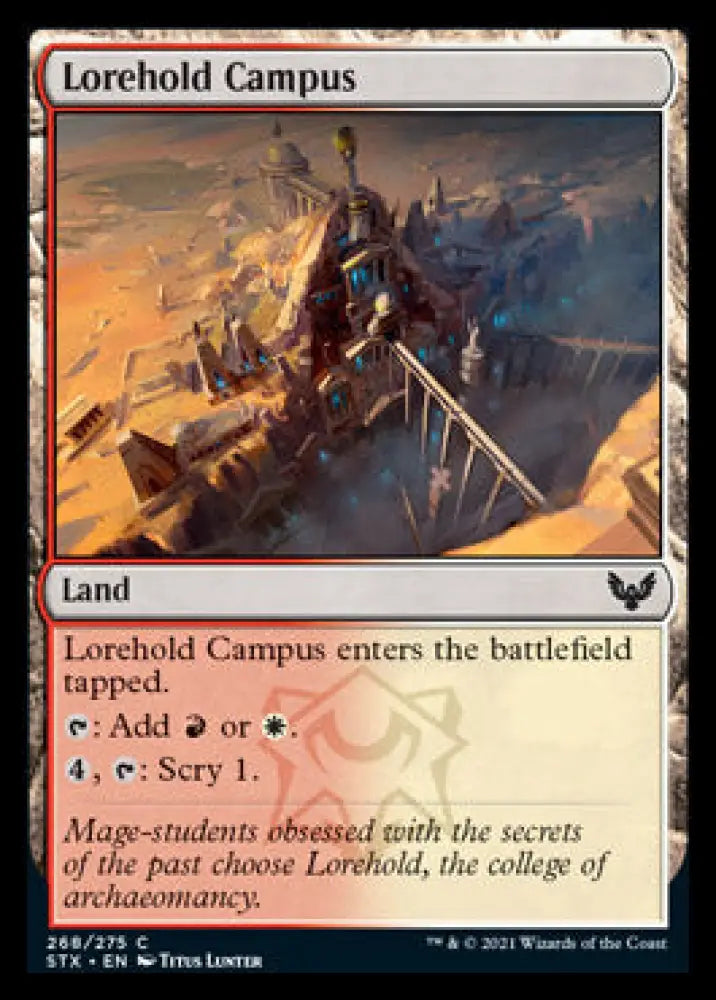 Lorehold Campus [Strixhaven: School of Mages] - MTG Single
