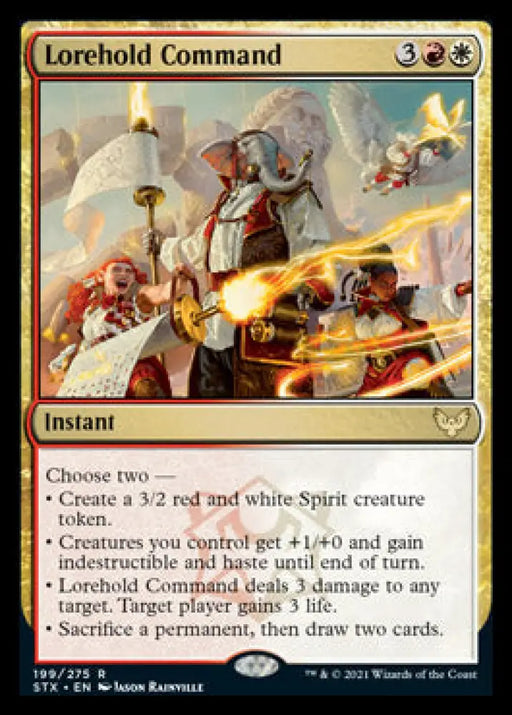 Lorehold Command [Strixhaven: School of Mages] - MTG Single