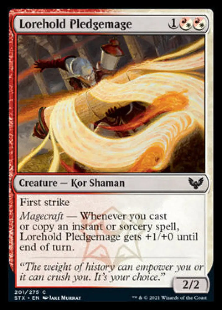 Lorehold Pledgemage [Strixhaven: School of Mages] - MTG Single