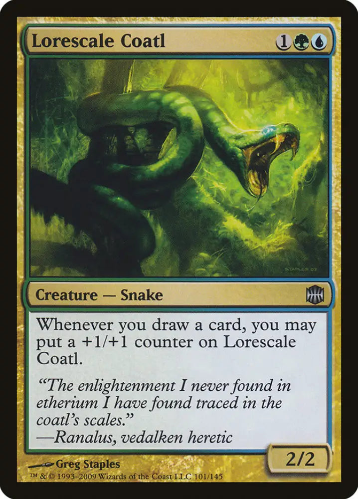Lorescale Coatl [Alara Reborn] - MTG Single
