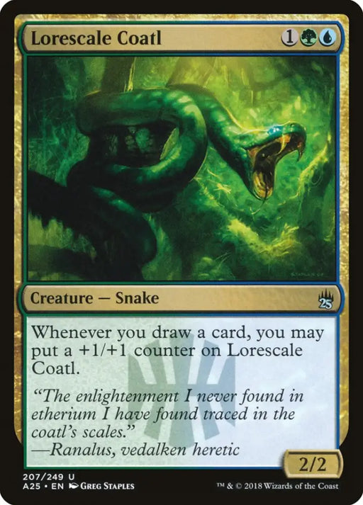 Lorescale Coatl [Masters 25] - MTG Single