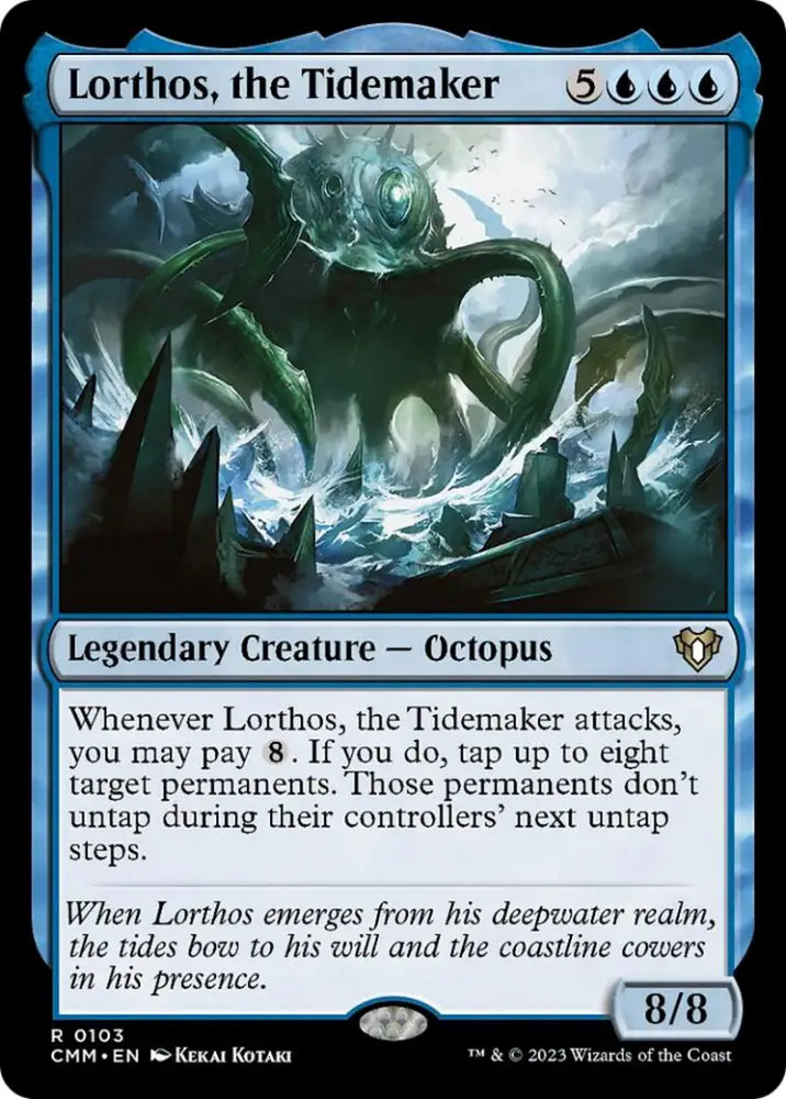Lorthos the Tidemaker [Commander Masters] - MTG Single
