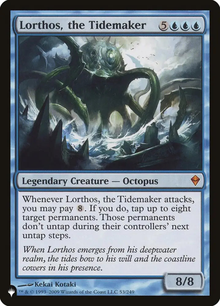 Lorthos the Tidemaker [The List] - MTG Single