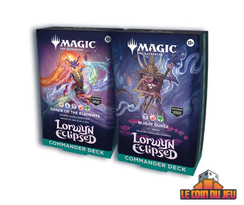 Lorwyn Eclipsed Commander Decks Set of 2 - Magic: The Gathering Sealed