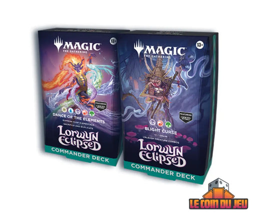 Lorwyn Eclipsed Commander Decks Set of 2 - Magic: The Gathering Sealed