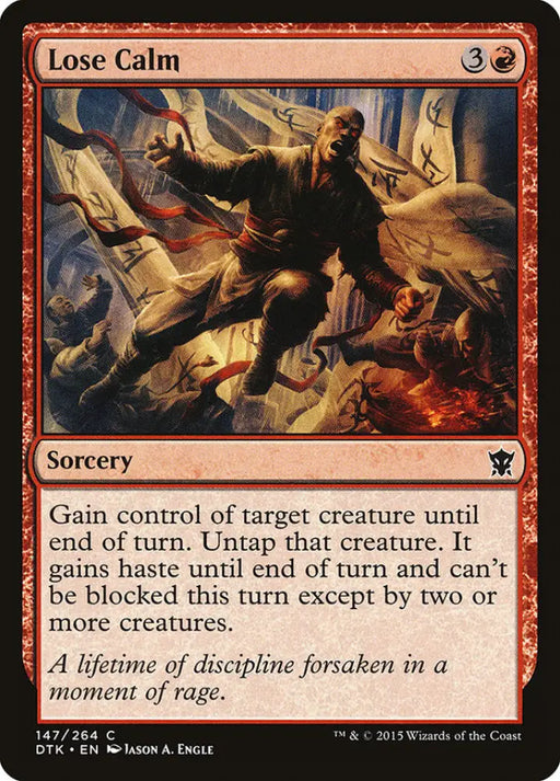 Lose Calm [Dragons of Tarkir] - MTG Single