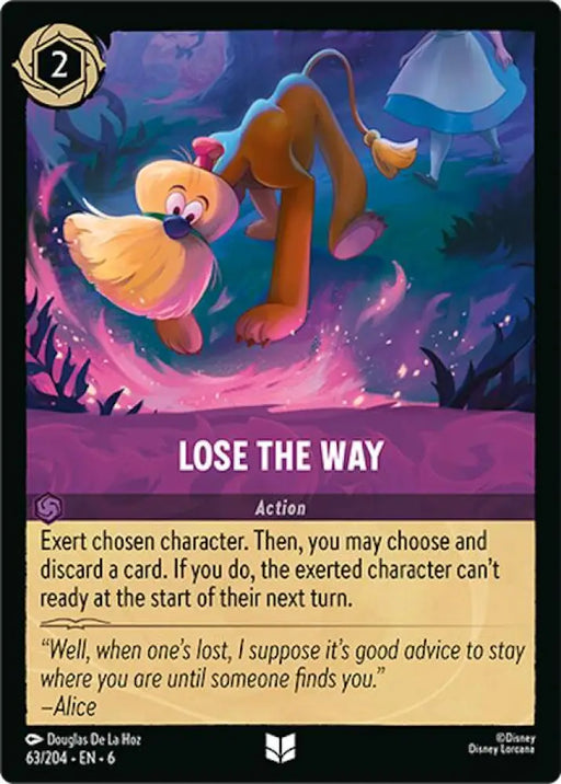 Lose the Way (63/204) [Azurite Sea] - Lorcana Single