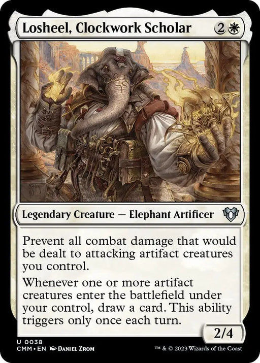 Losheel, Clockwork Scholar (38) [Commander Masters]