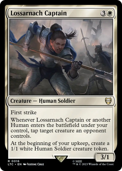 Lossarnach Captain [The Lord of the Rings: Tales of Middle-Earth Commander] - MTG Single