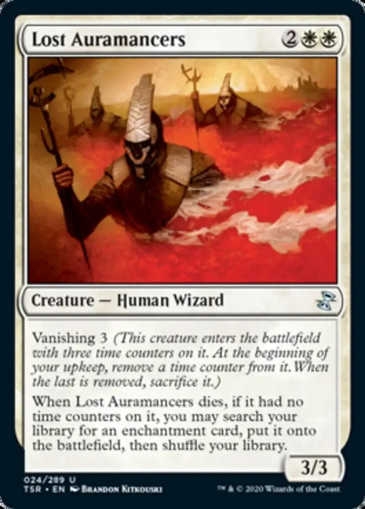 Lost Auramancers [Time Spiral Remastered] - MTG Single
