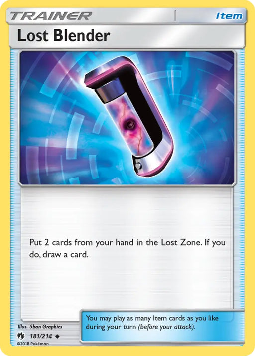 Lost Blender (181/214) [Sun & Moon: Lost Thunder] - Pokemon Single