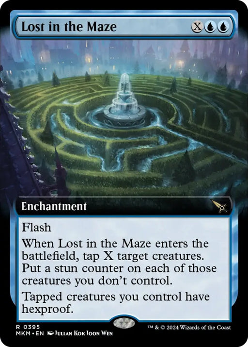 Lost in the Maze (Extended Art) [Murders at Karlov Manor] - MTG Single