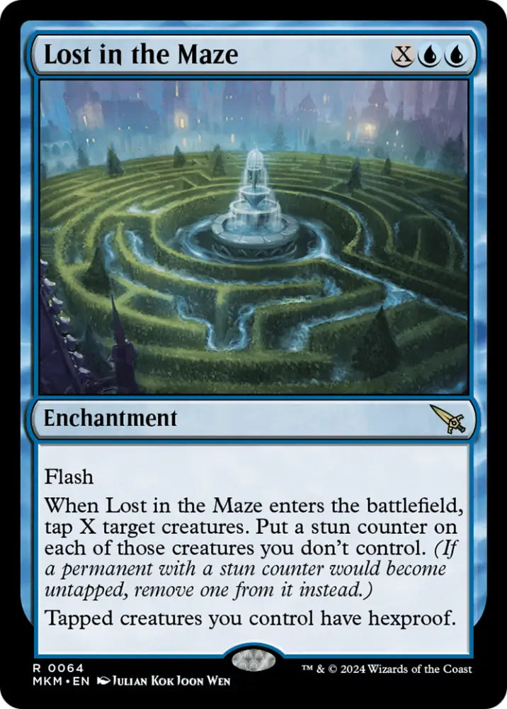 Lost in the Maze [Murders at Karlov Manor] - MTG Single