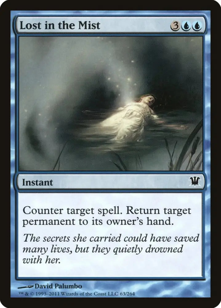 Lost in the Mist [Innistrad] - MTG Single