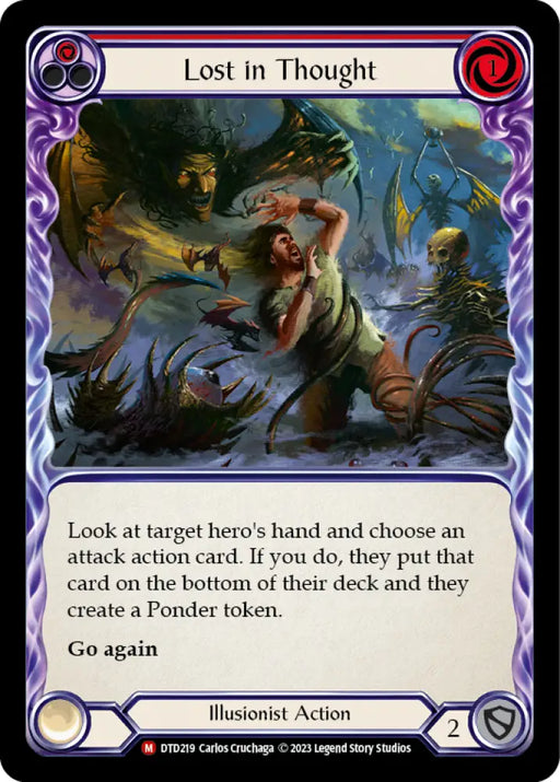 Lost in Thought [Dusk Till Dawn] Rainbow Foil - Flesh And Blood Single
