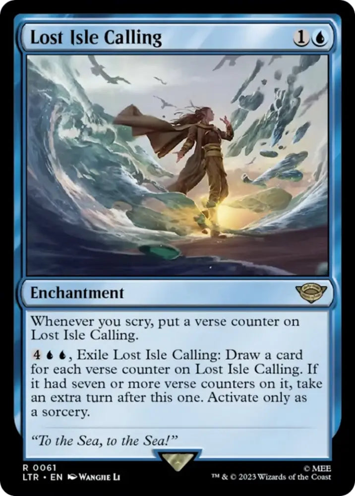 Lost Isle Calling [The Lord of the Rings: Tales of Middle-Earth] - MTG Single