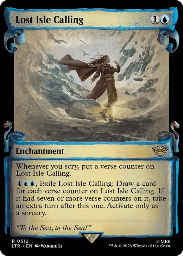 Lost Isle Calling [The Lord of the Rings: Tales of Middle-Earth Showcase Scrolls] - MTG Single