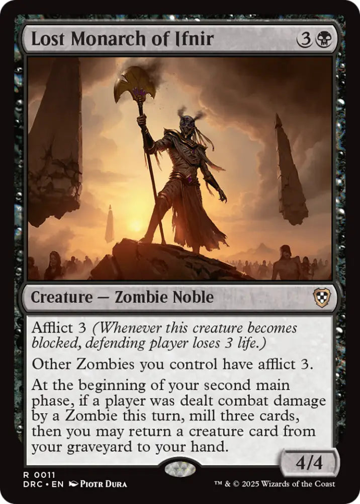 Lost Monarch of Ifnir [Aetherdrift Commander] - MTG Single