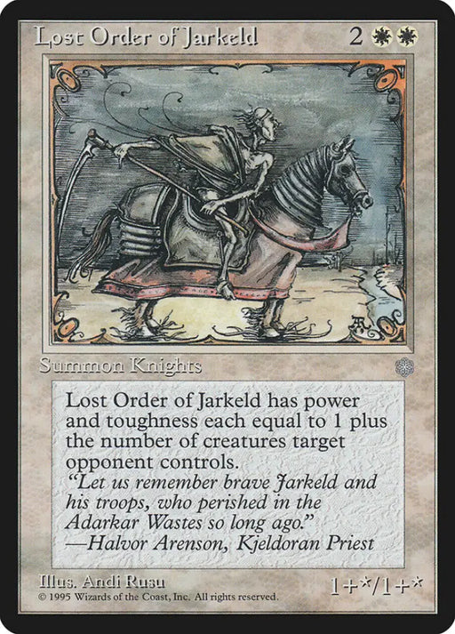 Lost Order of Jarkeld [Ice Age] - MTG Single