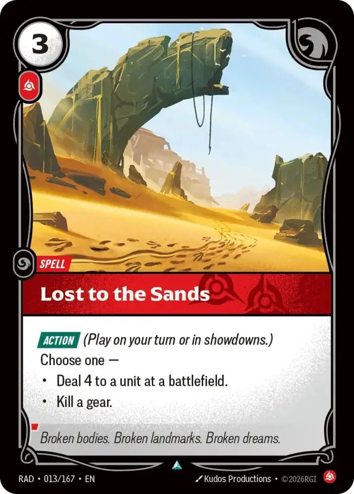 Lost to the Sands (013/167) [Radiance]
