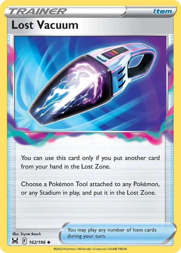 Lost Vacuum (162/196) [Sword & Shield: Lost Origin] - Pokemon Single
