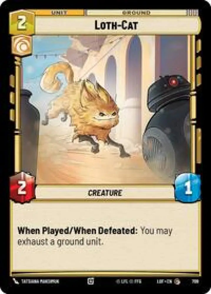Loth-Cat (Foil) (709) [Legends of the Force]