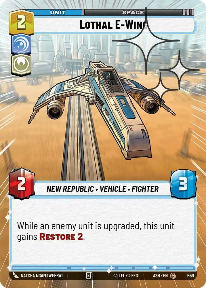 Lothal E-Wing (Hyperspace Foil) (559) [Ashes of the Empire]