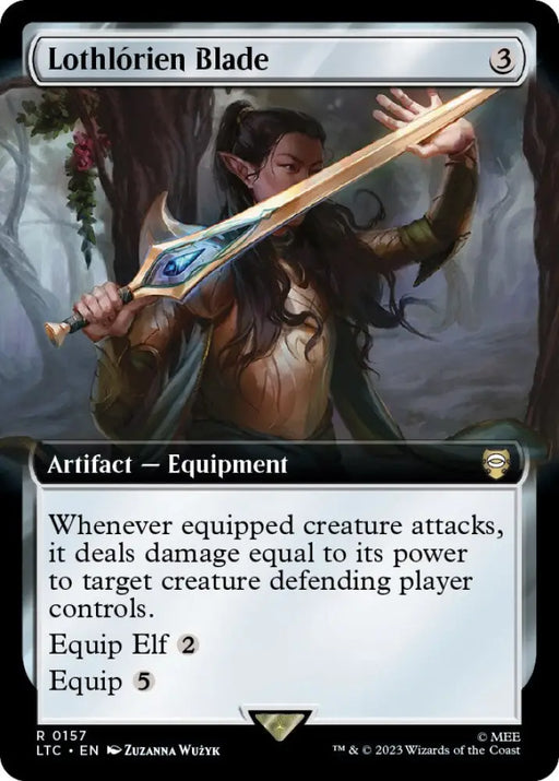 Lothlorien Blade (Extended Art) [The Lord of the Rings: Tales of Middle-Earth Commander] - MTG Single