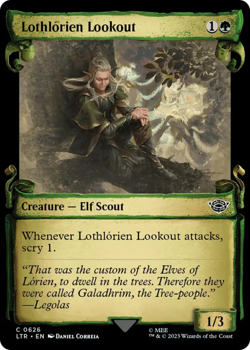Lothlorien Lookout [The Lord of the Rings: Tales of Middle-Earth Showcase Scrolls] - MTG Single