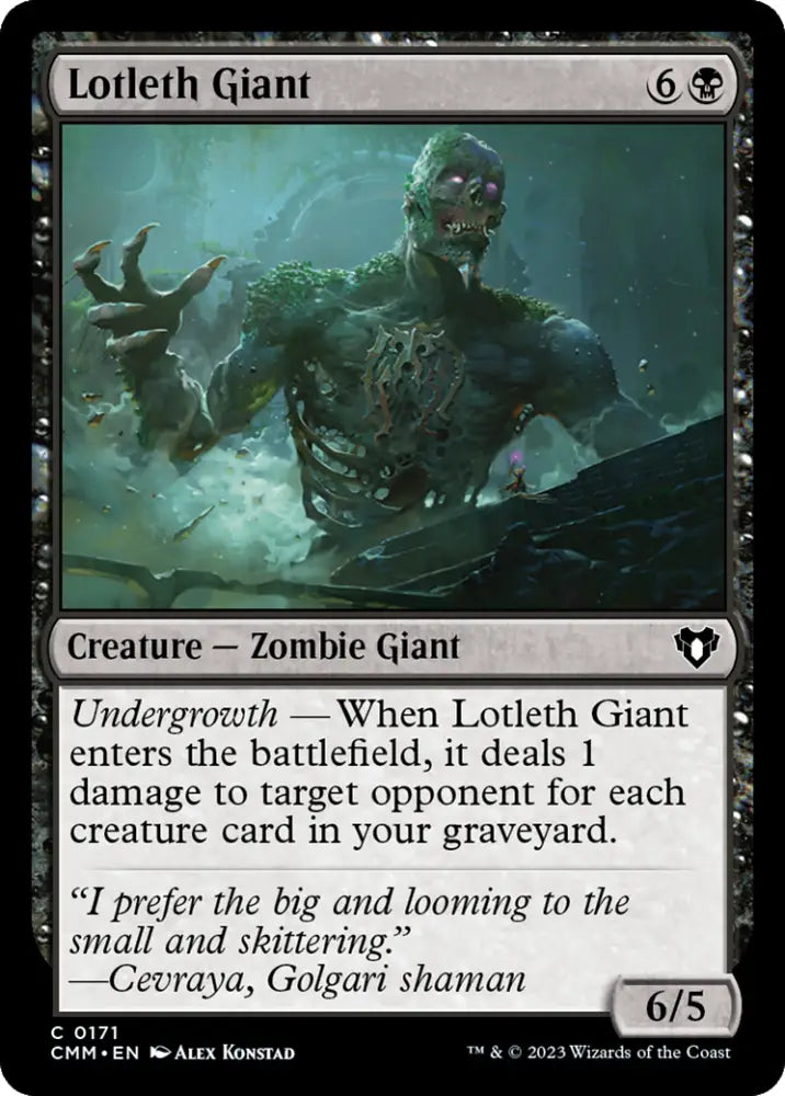 Lotleth Giant [Commander Masters] - MTG Single