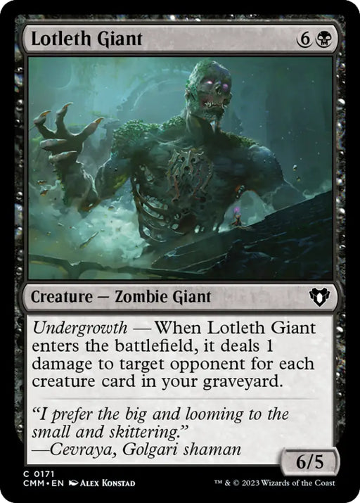 Lotleth Giant [Commander Masters] - MTG Single