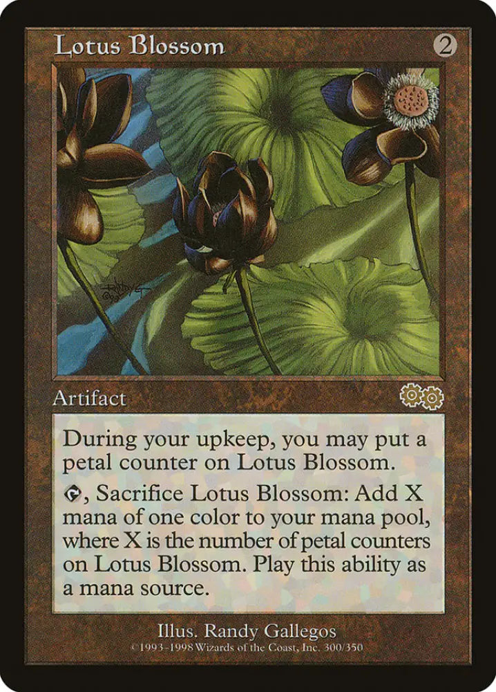 Lotus Blossom [Urza’s Saga] - MTG Single
