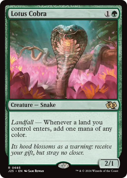 Lotus Cobra [Foundations Jumpstart] - MTG Single