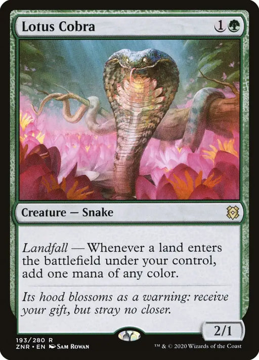 Lotus Cobra [Zendikar Rising] - MTG Single