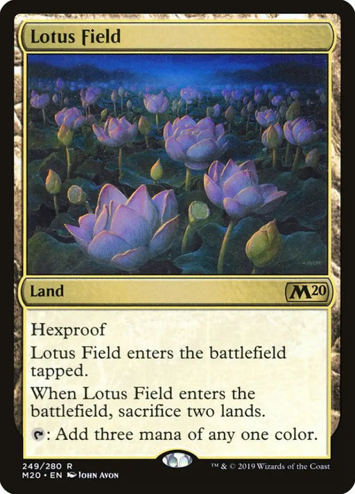 Lotus Field [Core Set 2020] - MTG Single