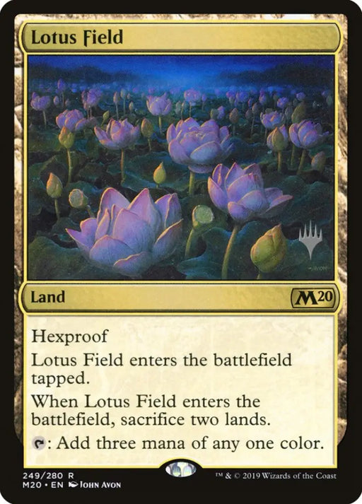 Lotus Field (Promo Pack) [Core Set 2020 Promos] - MTG Single