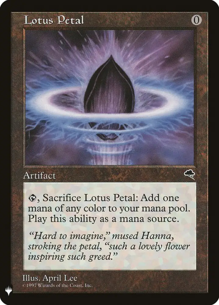 Lotus Petal [Mystery Booster] - MTG Single