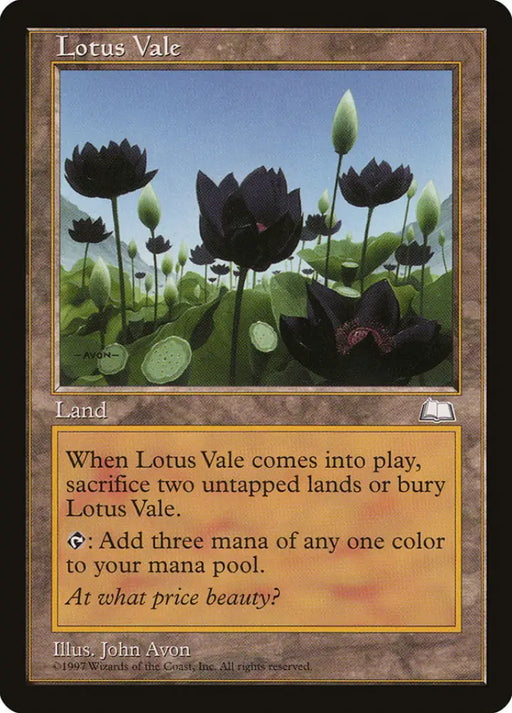 Lotus Vale [Weatherlight] - MTG Single