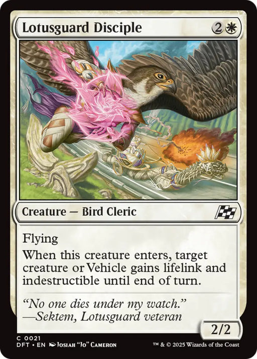 Lotusguard Disciple [Aetherdrift] - MTG Single