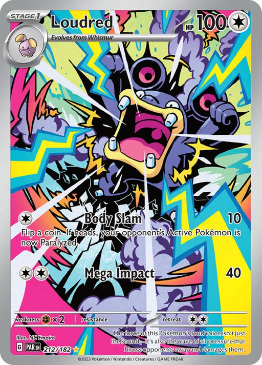 Loudred (212/182) [Scarlet & Violet: Paradox Rift] - Pokemon Single
