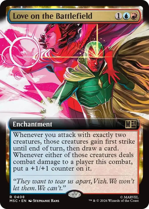 Love on the Battlefield (Extended Art) (408) [Marvel Super Heroes Commander]