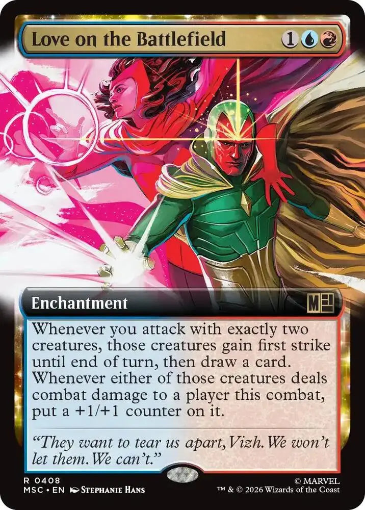 Love on the Battlefield (Extended Art) (408) [Marvel Super Heroes Commander]