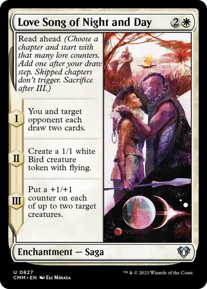 Love Song of Night and Day [Commander Masters] - MTG Single