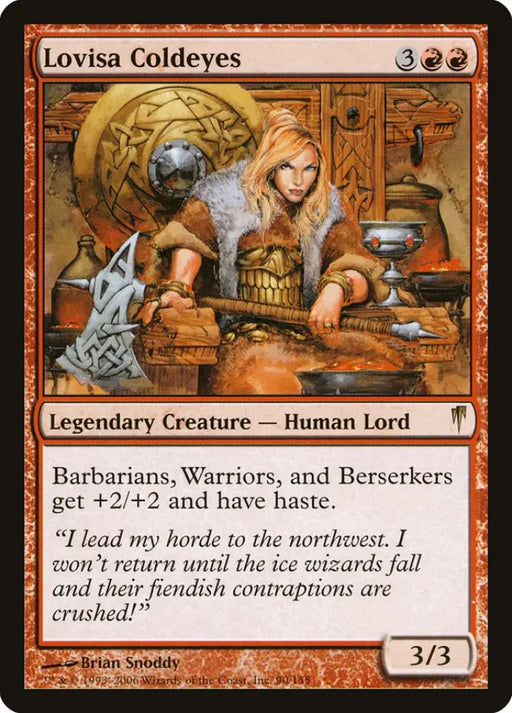 Lovisa Coldeyes [Coldsnap] - MTG Single