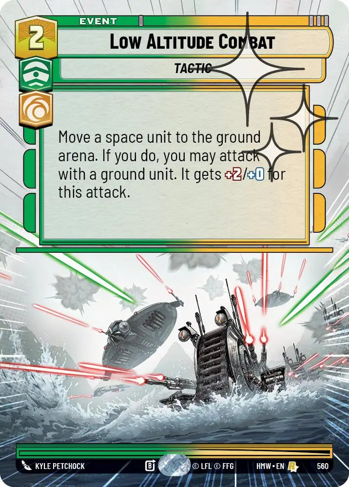Low Altitude Combat (Hyperspace Foil) (560) [Homeworlds]