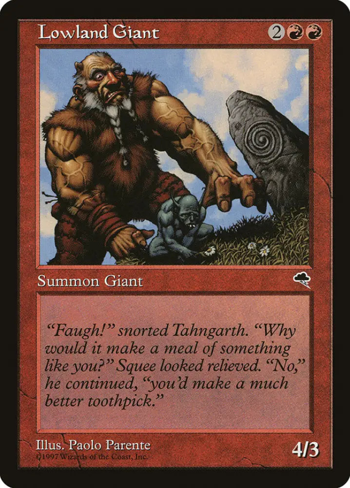 Lowland Giant [Tempest] - MTG Single