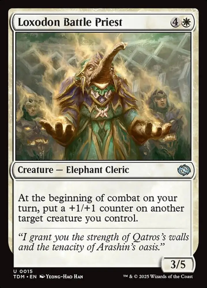 Loxodon Battle Priest (15) [Tarkir: Dragonstorm]