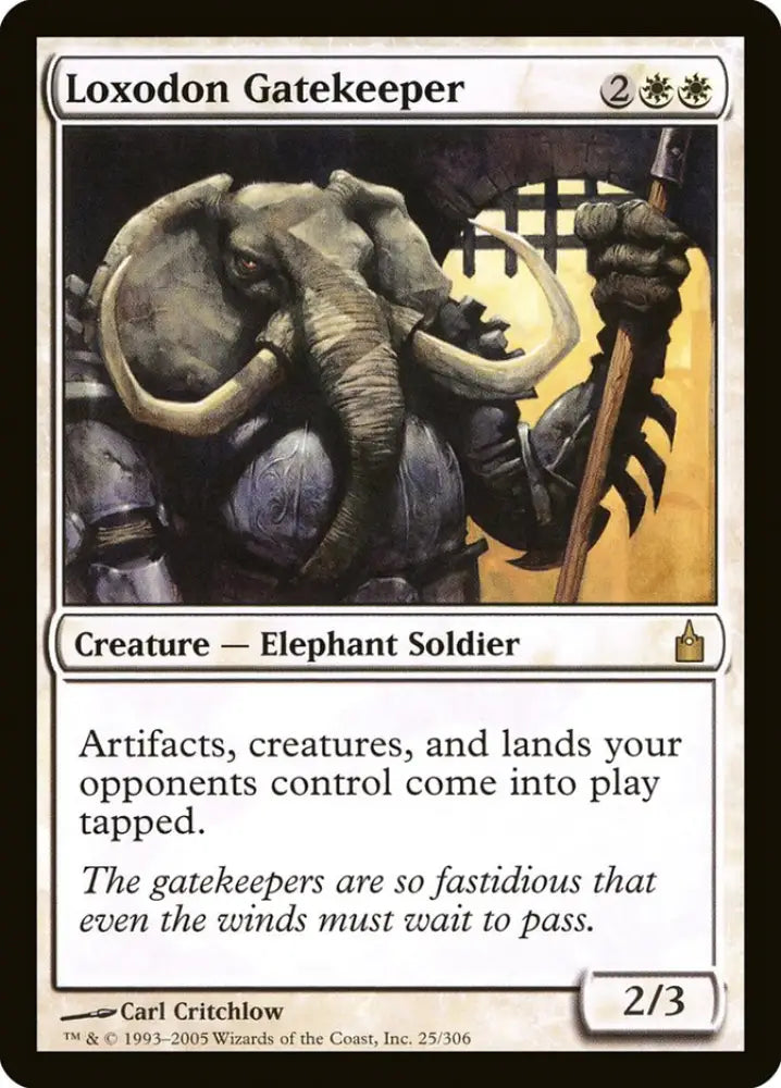 Loxodon Gatekeeper [Ravnica: City of Guilds] - MTG Single