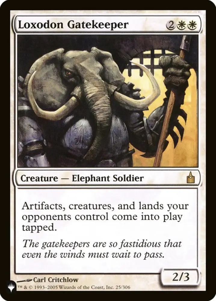 Loxodon Gatekeeper [The List] - MTG Single