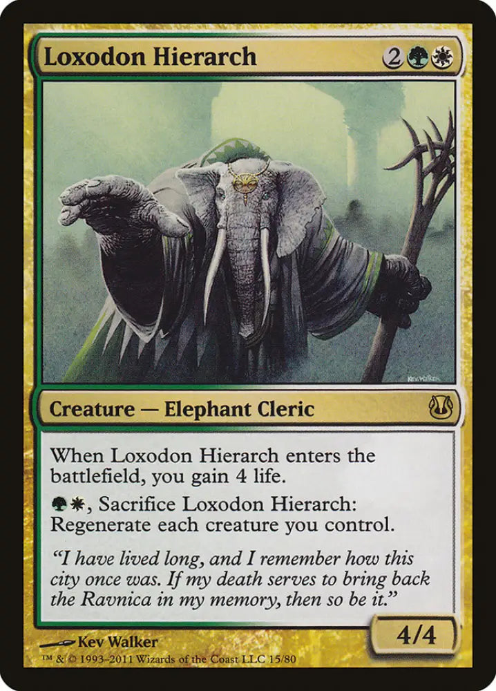 Loxodon Hierarch [Duel Decks: Ajani vs. Nicol Bolas] - MTG Single